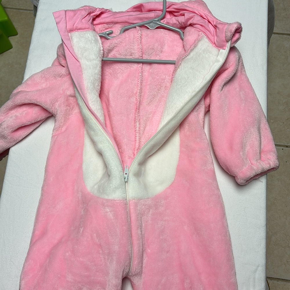 Pink Dinosaur Kids Costume - Picture 3 of 4